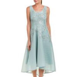 NEW Teri Jon Rickie Freeman Mint A-Line Dress 2